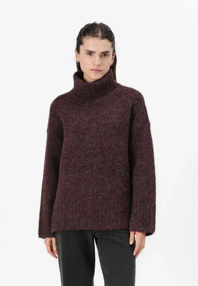 VMINGRID ROLL NECK BOO - Strickpullover - winetasting