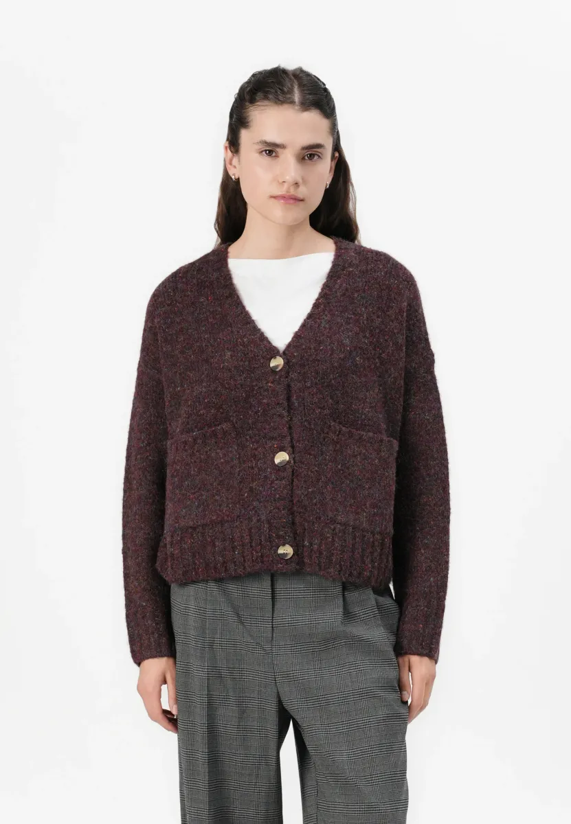 VMINGRID V-NECK  - Strickjacke - wine tasting