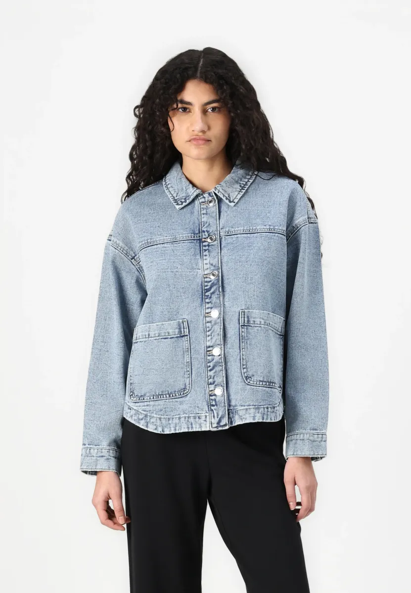VMJAMIE  - Jeansjacke - light blue denim