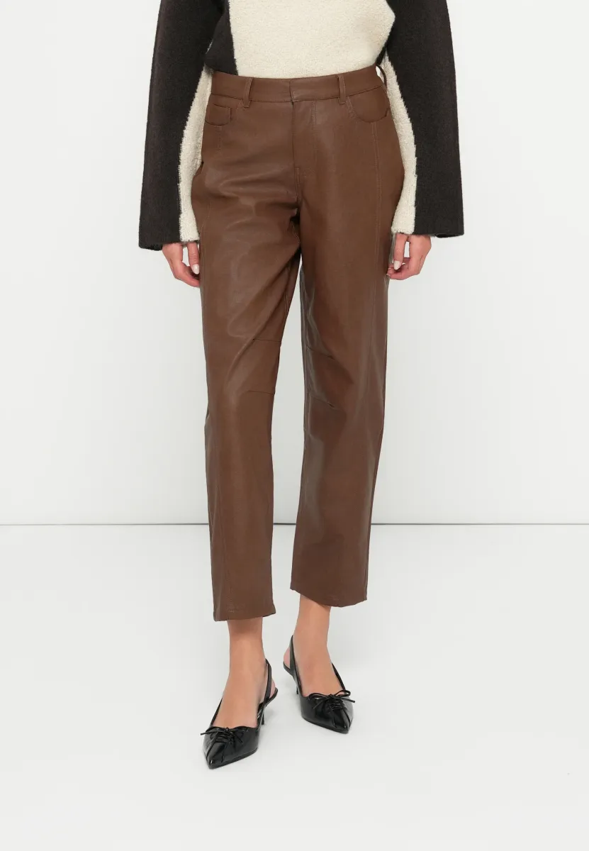 VMLUANA BARREL PANT - Stoffhose - emperador
