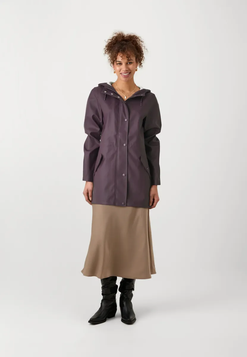 VMMALOU COATED JACKET  - Regenjacke / wasserabweisende Jacke - plum perfect