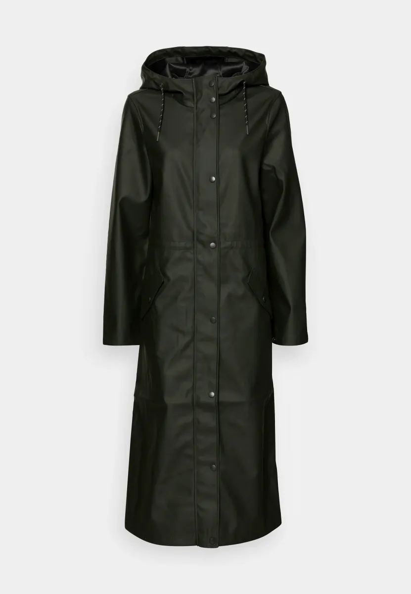 VMMALOU LONG COATED JACKET - Regenjacke / wasserabweisende Jacke - peat