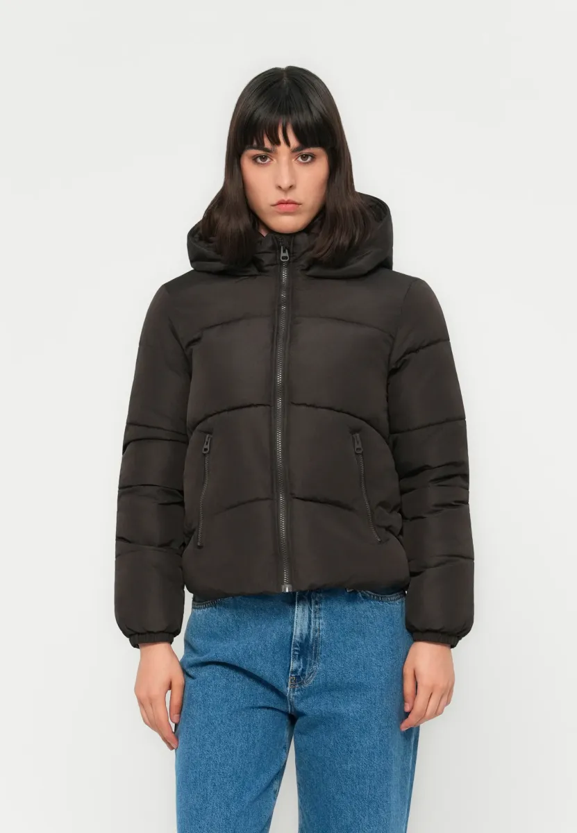 VMMARY SHORT JACKET - Winterjacke - chocolate torte