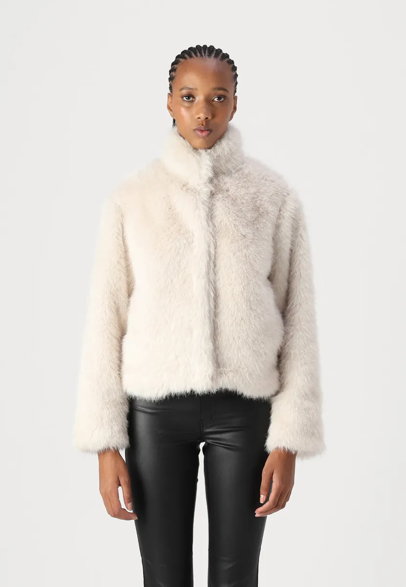 VMMONROE SHORT JACKET - Winterjacke - oatmeal