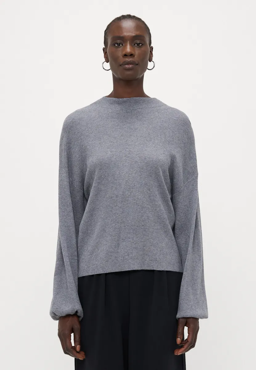 VMNANCY  - Strickpullover - medium grey melange