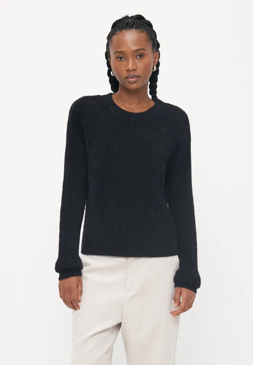 VMPUFF O NECK - Strickpullover - black
