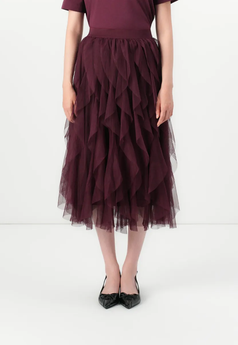 VMRILEY CALF SKIRT - Maxirock - winetasting