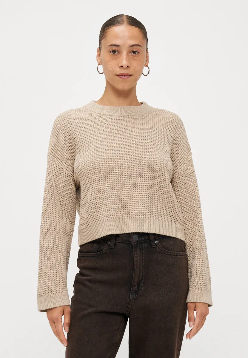 VMSALLY O NECK  - Strickpullover - silver mink
