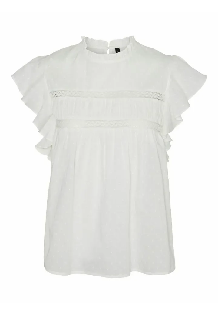 VMTRINE - Bluse - snow white