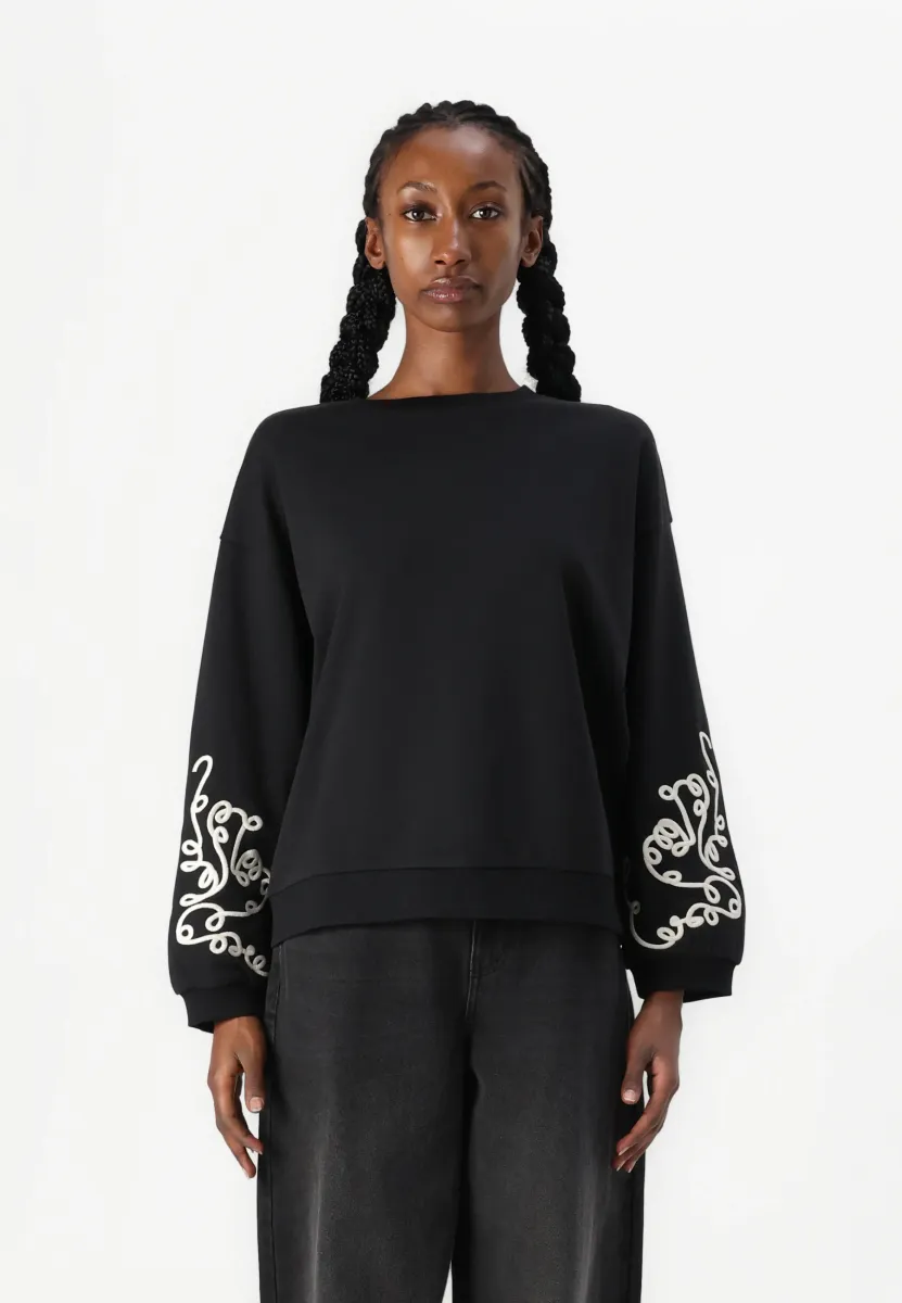 VMVELO - Sweatshirt - black/birch