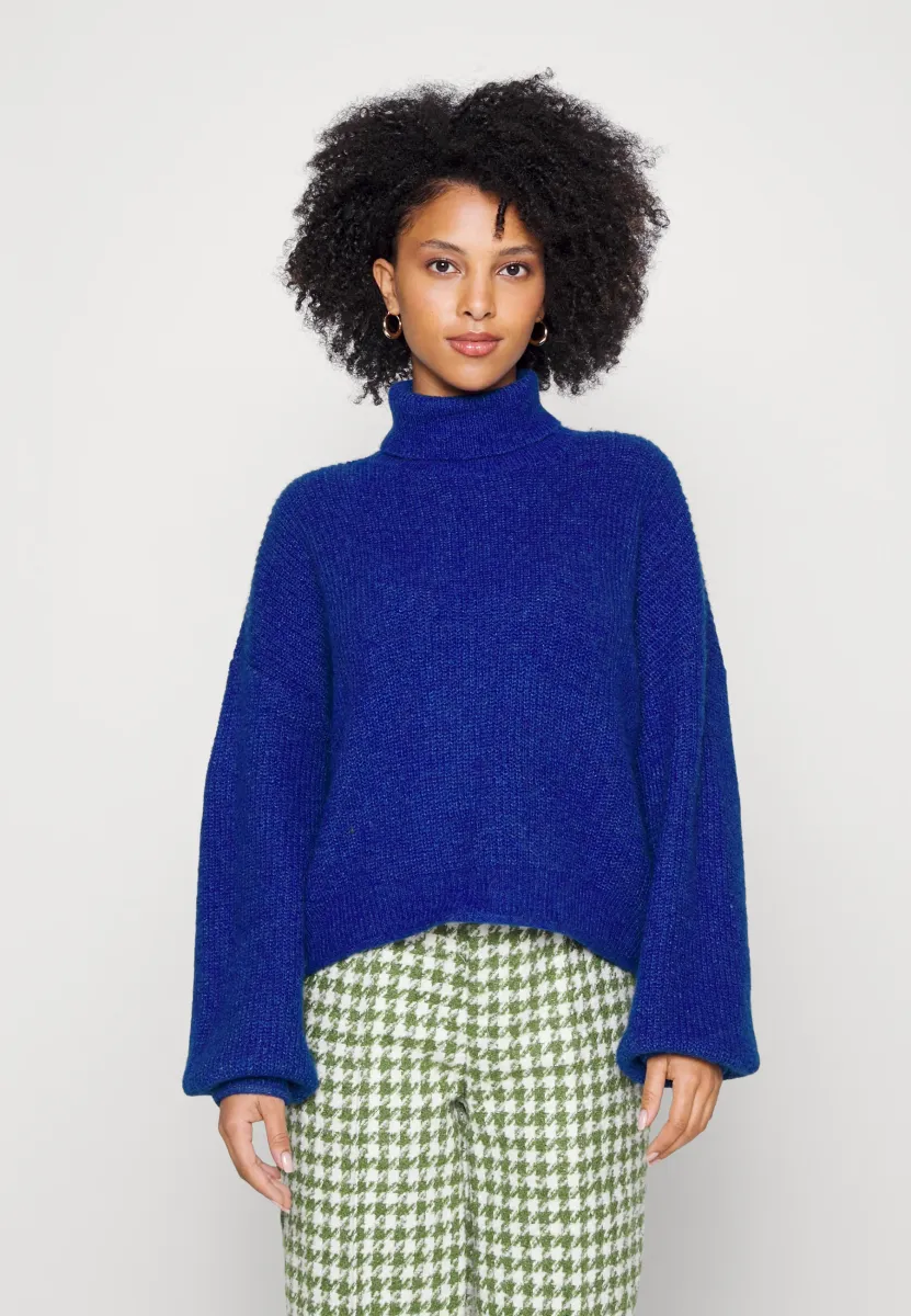 VMYVONNE ROLLNECK ROLLEDGE - Strickpullover - sodalite blue