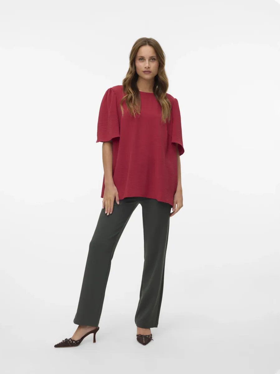 VMZAMIRA STRAIGHT - Stoffhose - peat