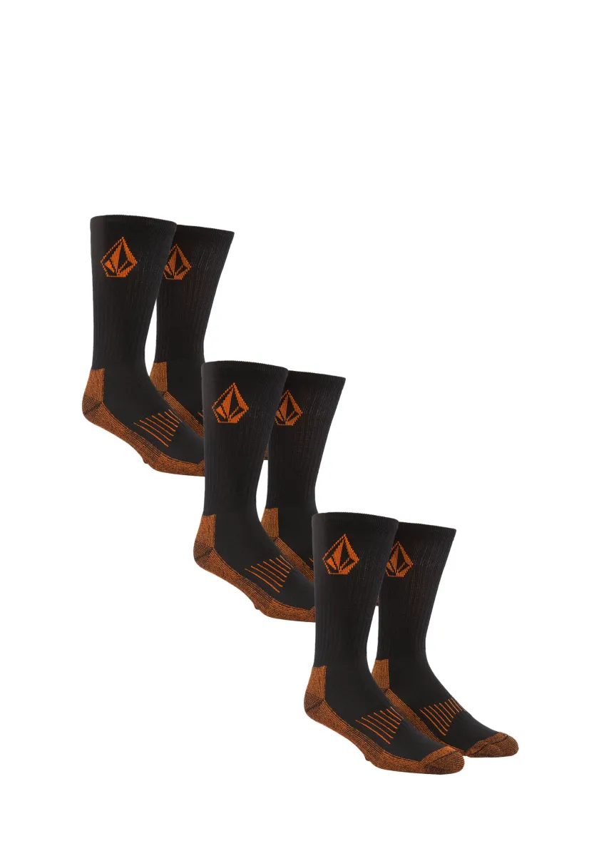 VOLCOM WORKWEAR 3PK - Socken - black