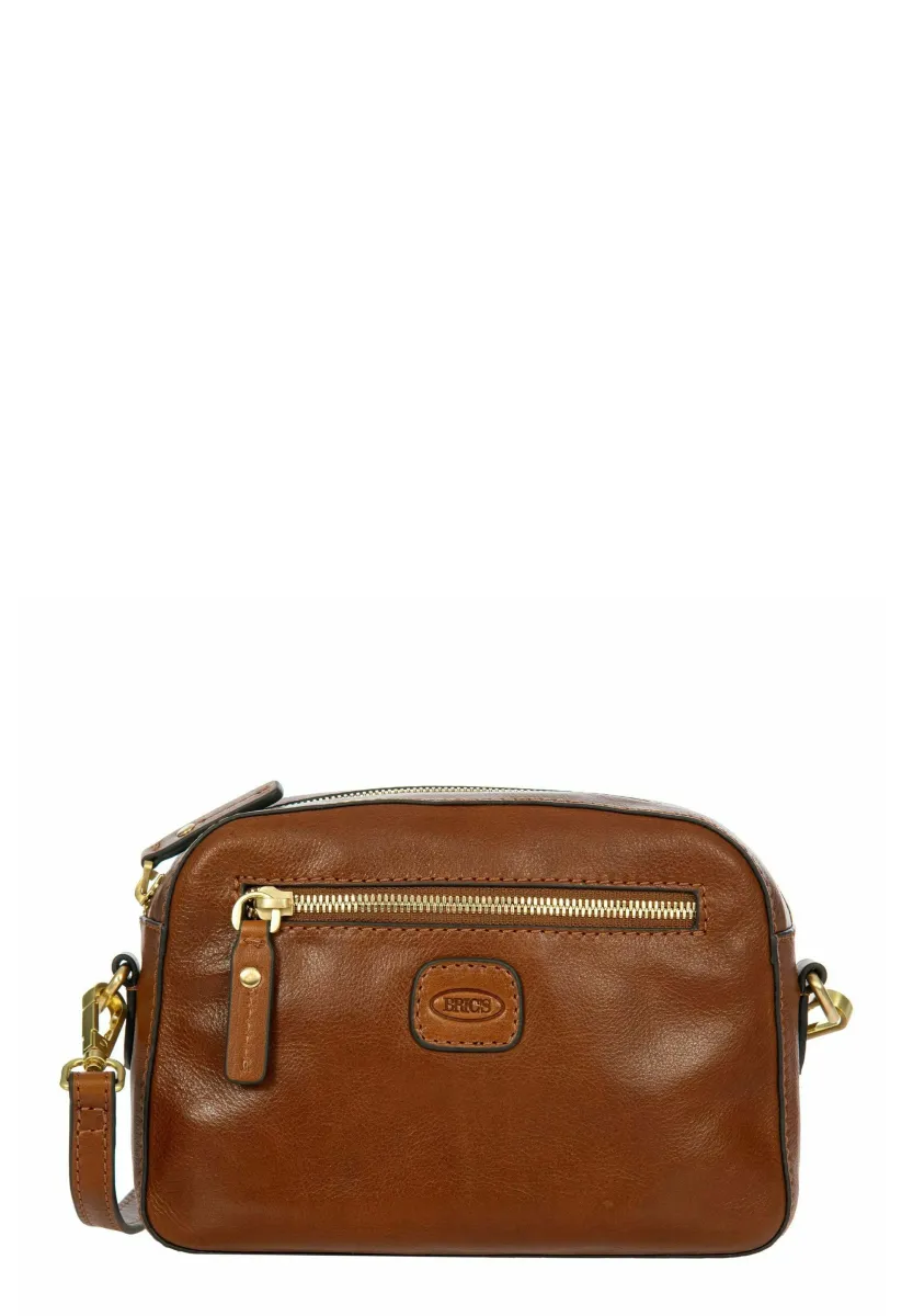 VOLTERRA UMHÄNG - Umhängetasche - tobacco