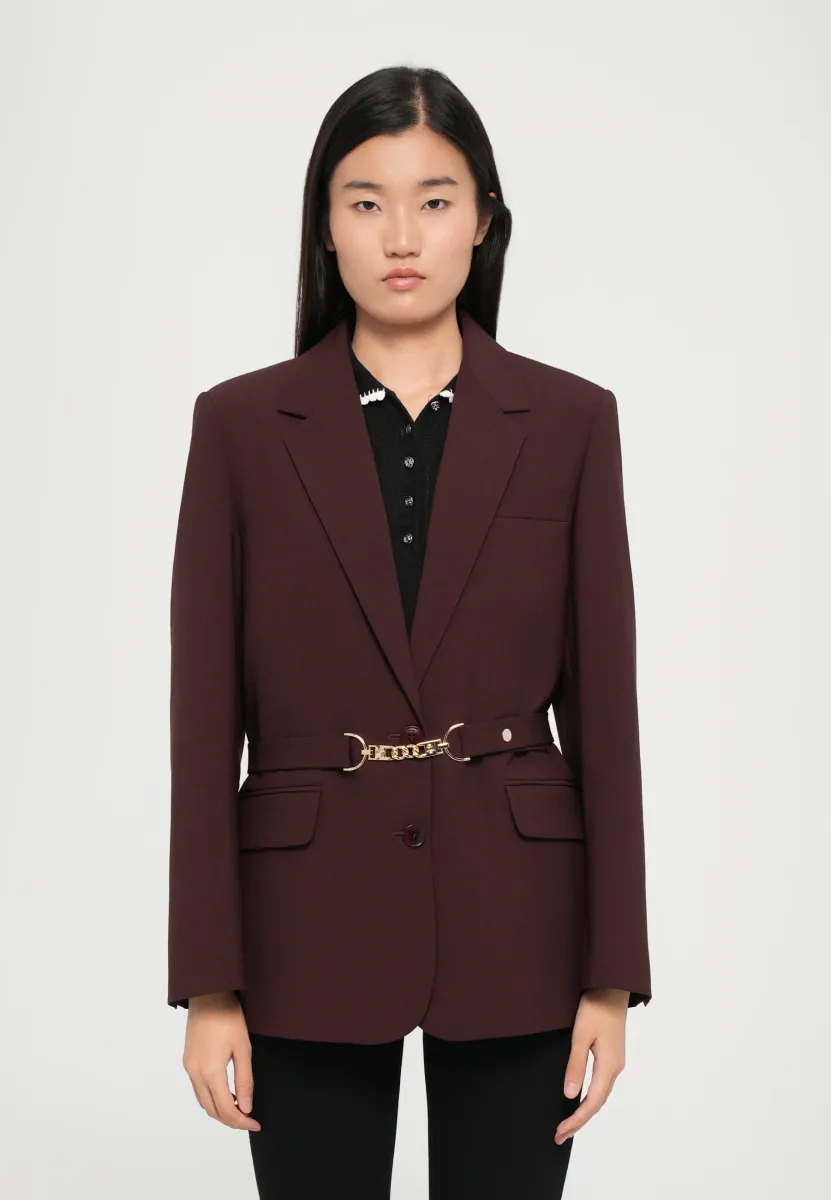 VORDEAU - Blazer - bordeaux