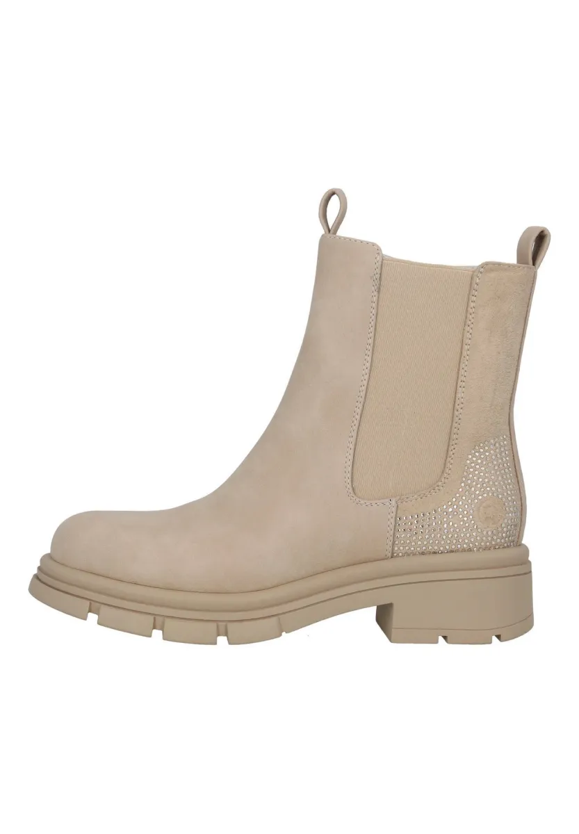 VULMER - Plateaustiefelette - beige