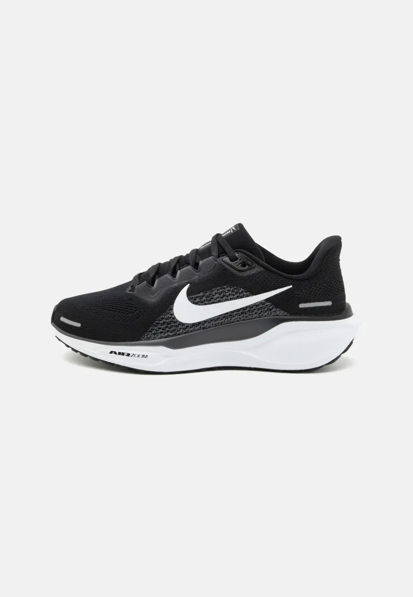 W AIR ZOOM PEGASUS 41 - Laufschuh Straße - black, white