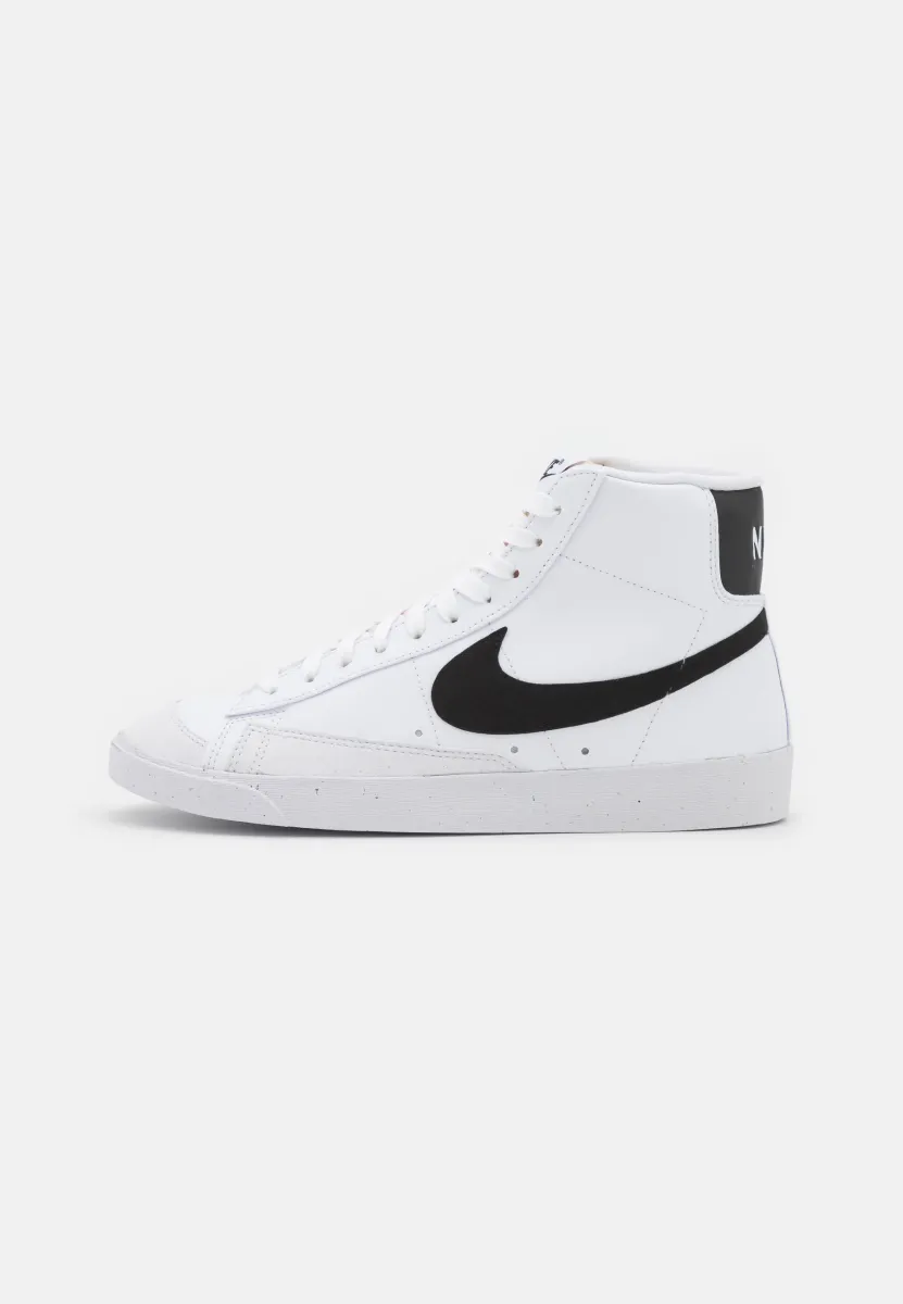 W BLAZER MID '77 BETTER - Sneaker high - white/black
