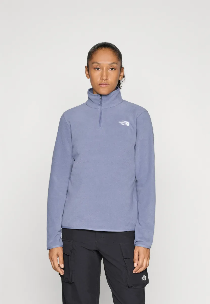 W GLACIER FLEECE 1/4 ZIP JACKET - Fleecepullover - twilight galaxy