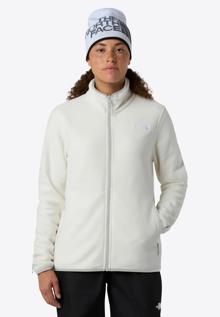 W GLACIER - Fleecejacke - white dune