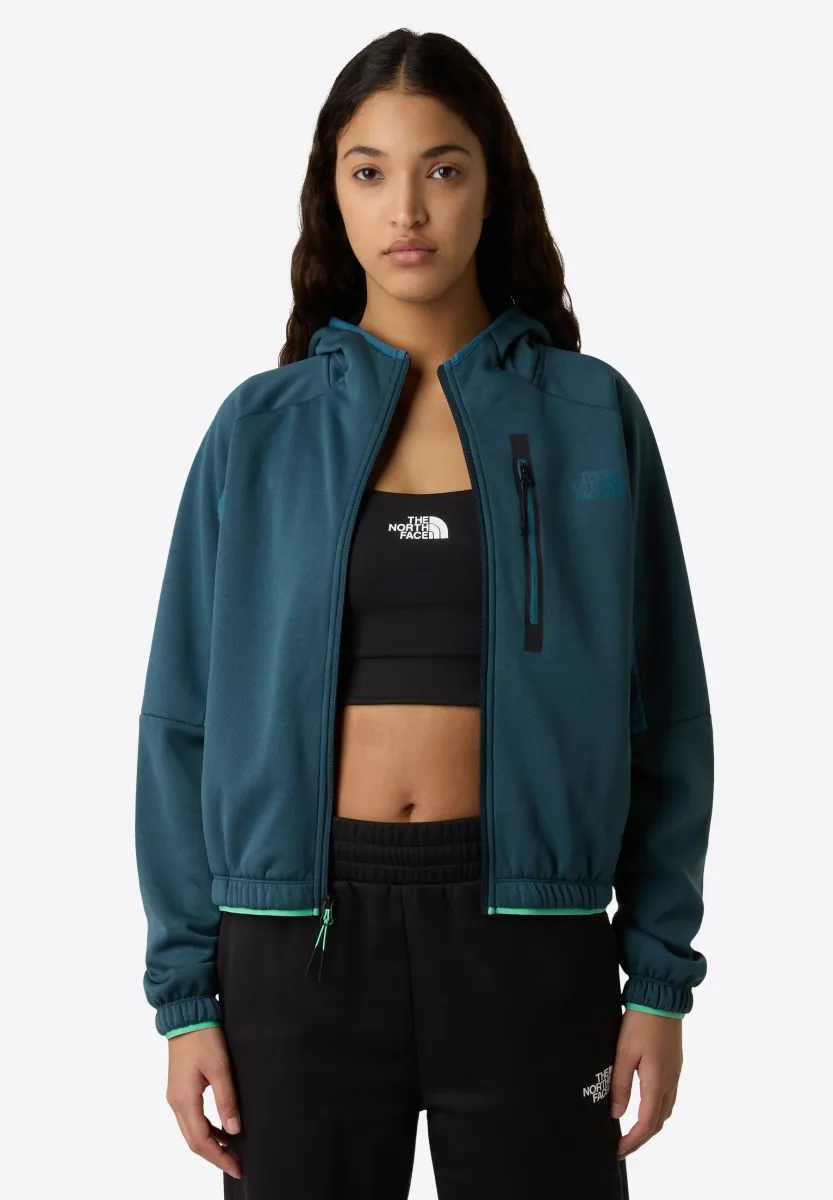 W MOUNTAIN ATHLETICS FLEECE FULL ZIP JAC - Laufjacke - deep cypress space