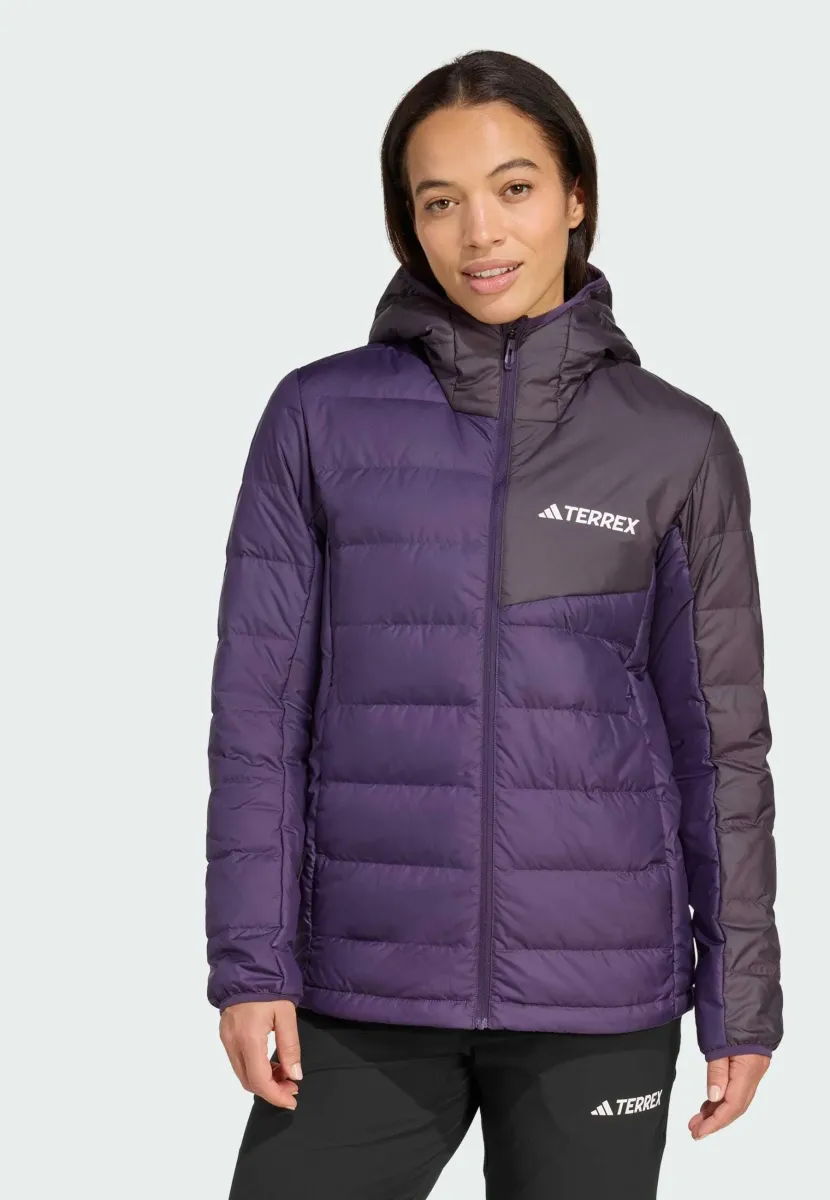 W MT DOWN H J - Winterjacke - aurora plum   aurora black
