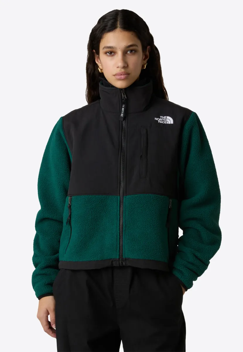 W RETRO DENALI JACKET - Fleecejacke - hunter green tnf black