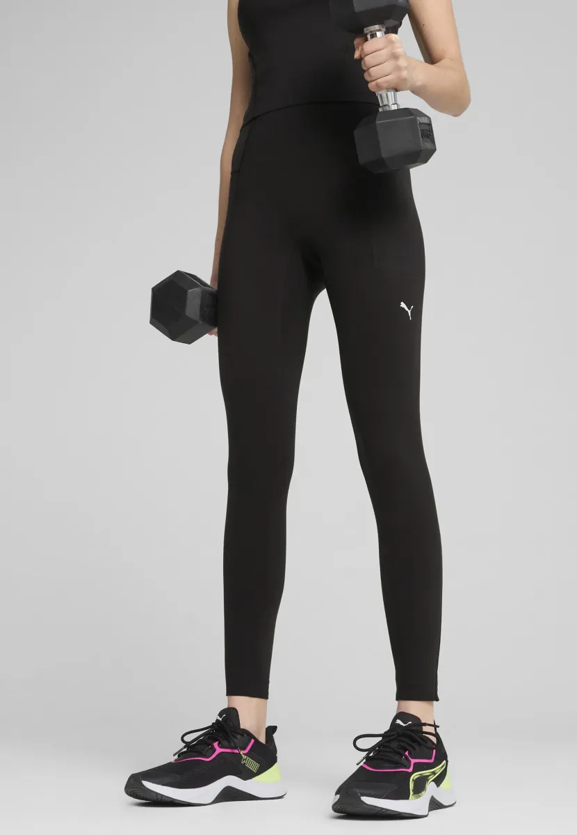 W SHAPELUXE - Tights - black- white
