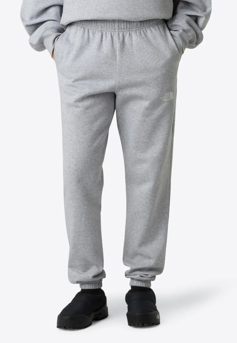 W SIMPLE DOME REGULAR TAPERED JOGGER - Jogginghose - tnf light grey heather
