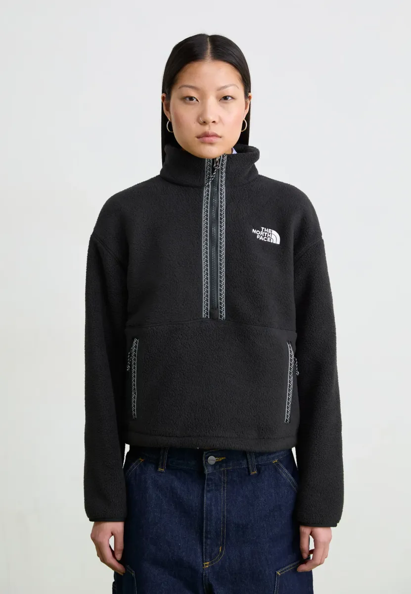 W TNF FLEESKI 1/4 ZIP PO - Fleecepullover - black
