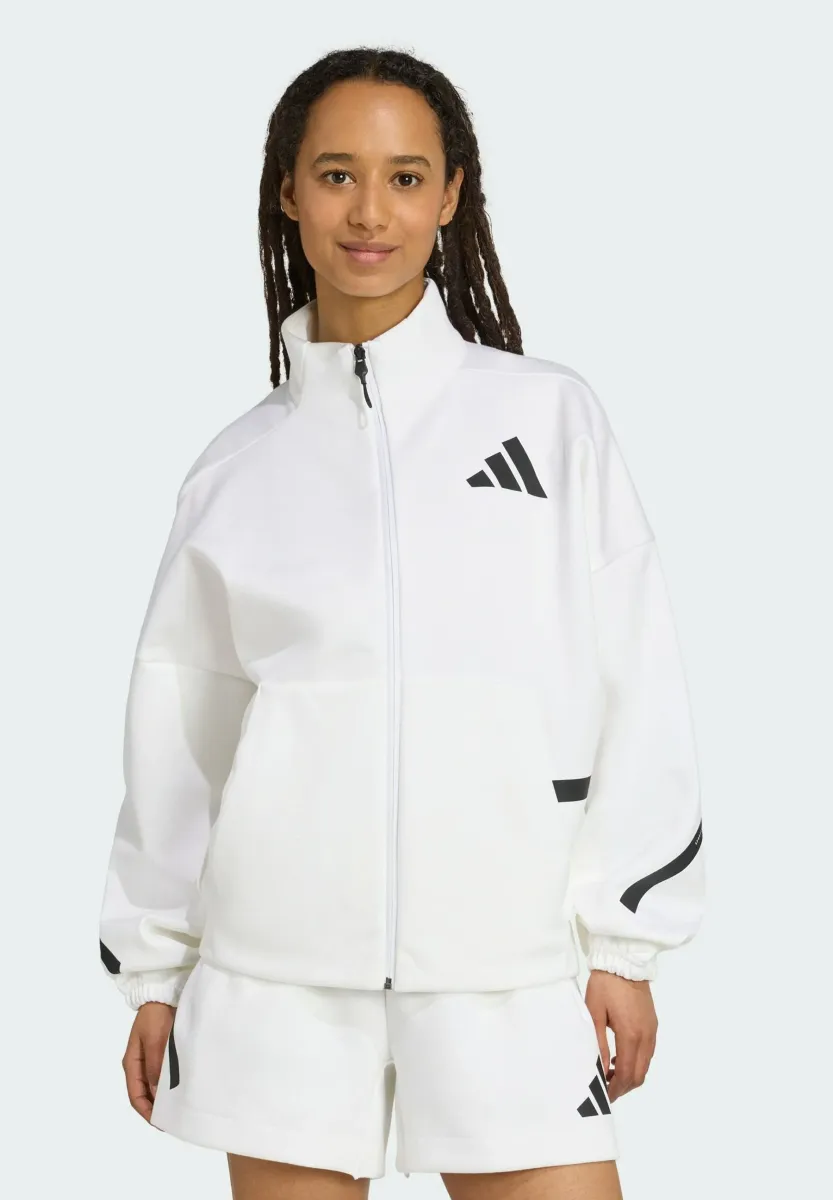 W Z.N.E. TT - Sweatjacke - white