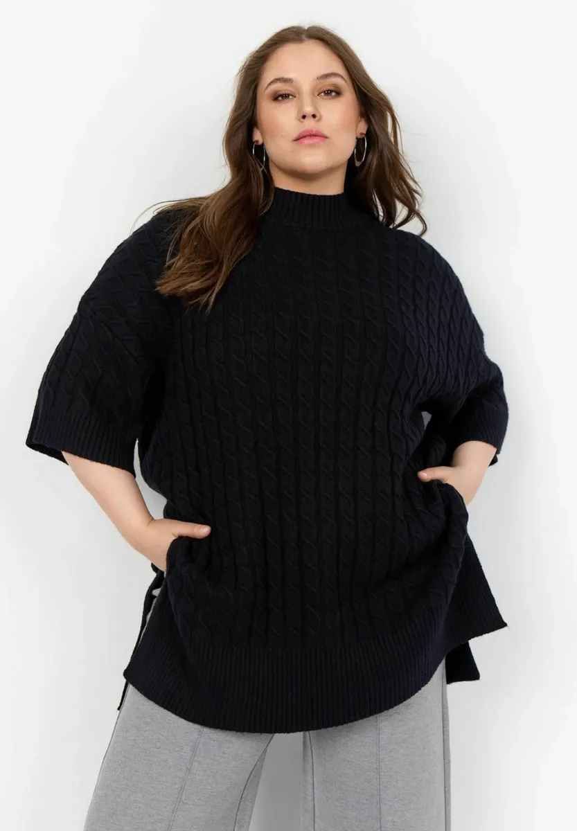 WA-JAMIA 1 - Strickpullover - black