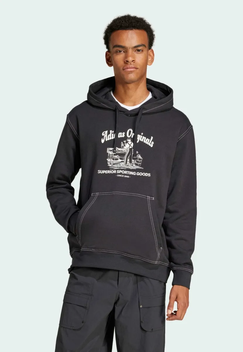 WABASH - Kapuzenpullover - black