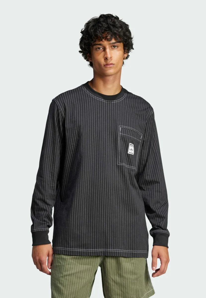 WABASH LONG SLEEVE - Langarmshirt - black