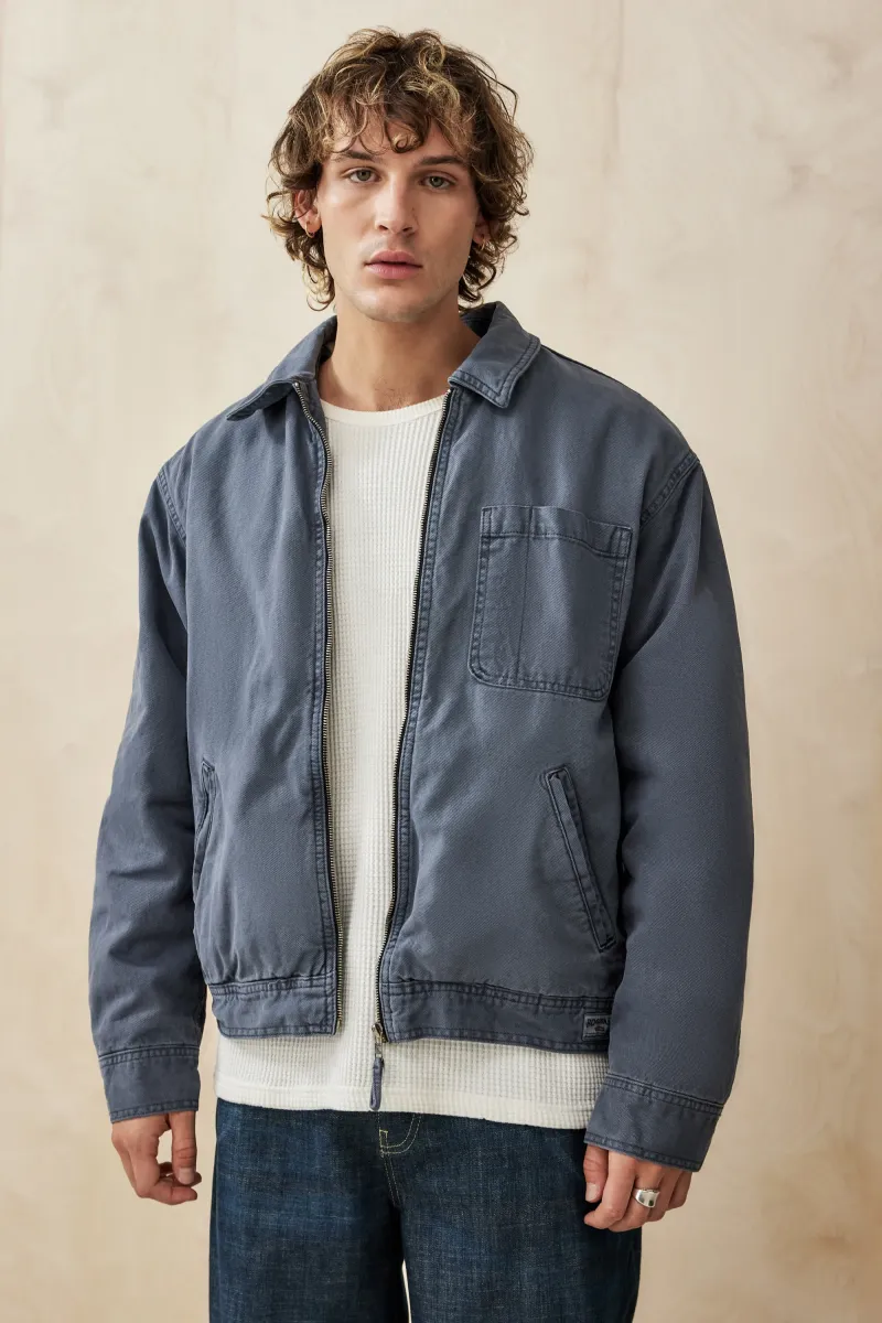 WADDED WORKER UNISEX - Übergangsjacke - sage