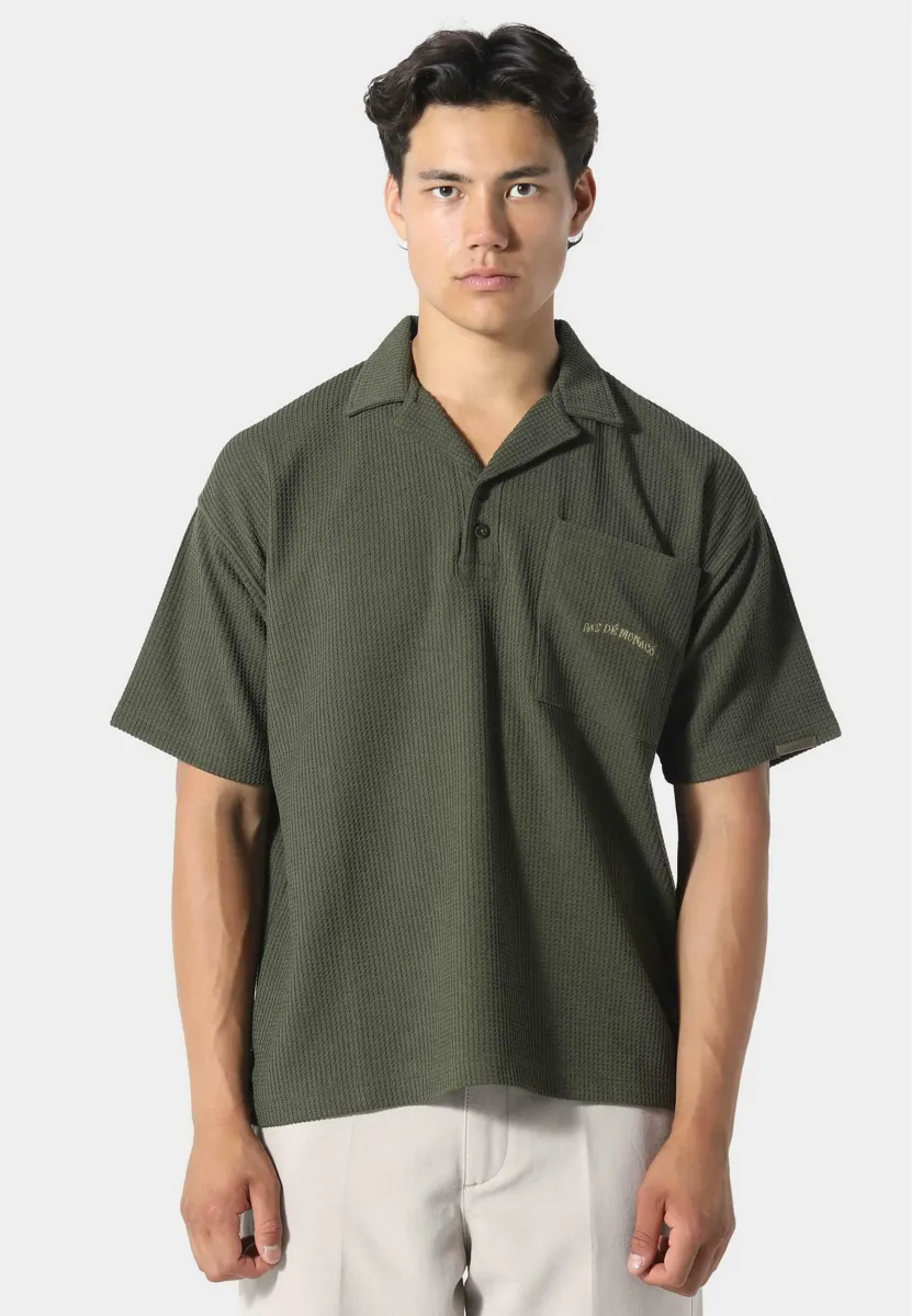 WAFFLE - Poloshirt - khaki