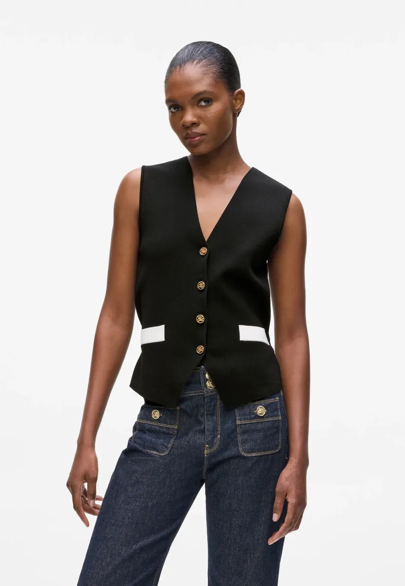 WAISTCOAT - Weste - black