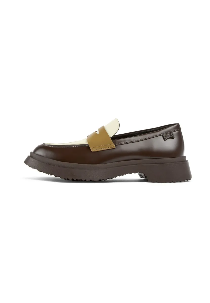 WALDEN TWINS - Slipper - braun weiß