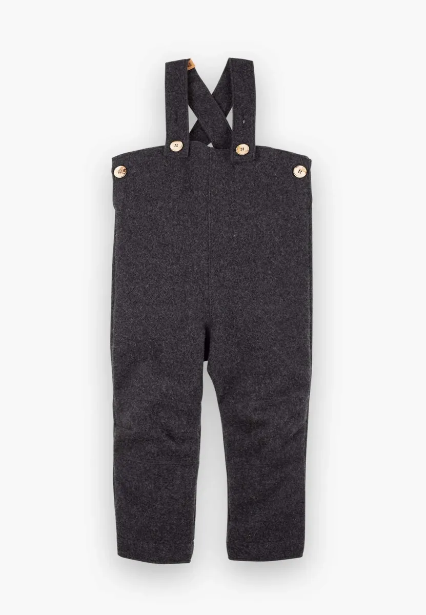 WALK UNISEX - Latzhose - anthrazit