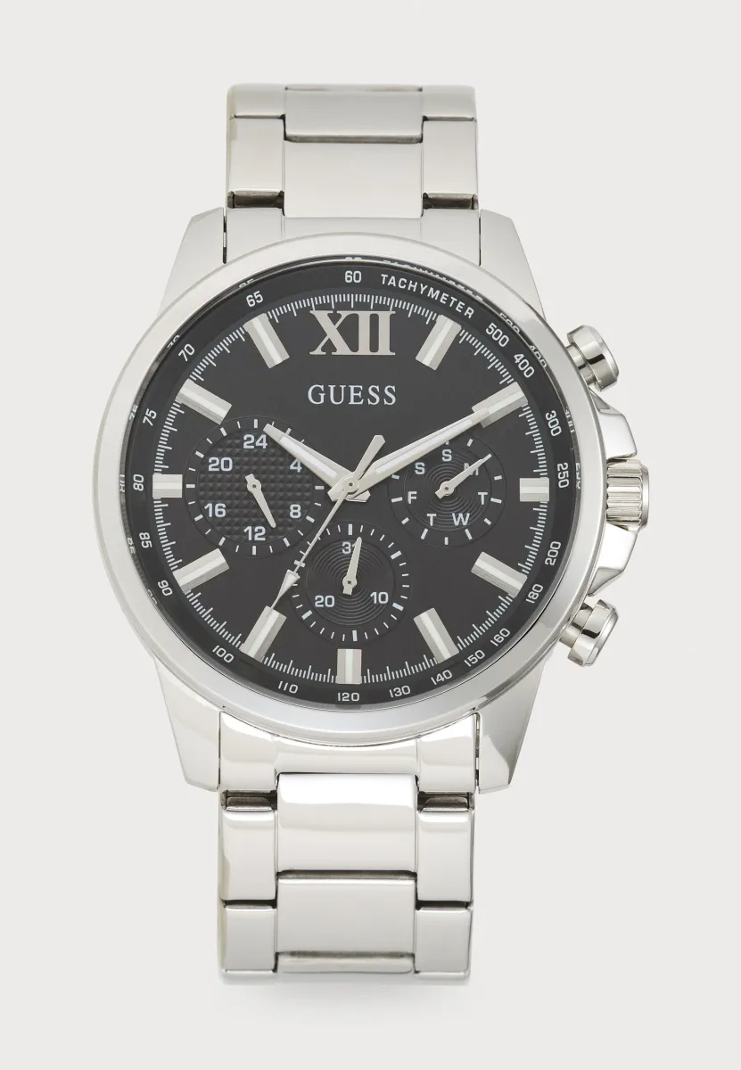 WALKER - Chronograph - silver-coloured/black