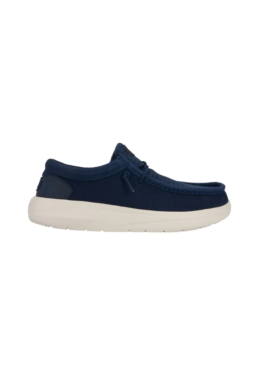 Wally COMF Woven - Sneakers - Sportlicher Schnürer - navy blazer multi