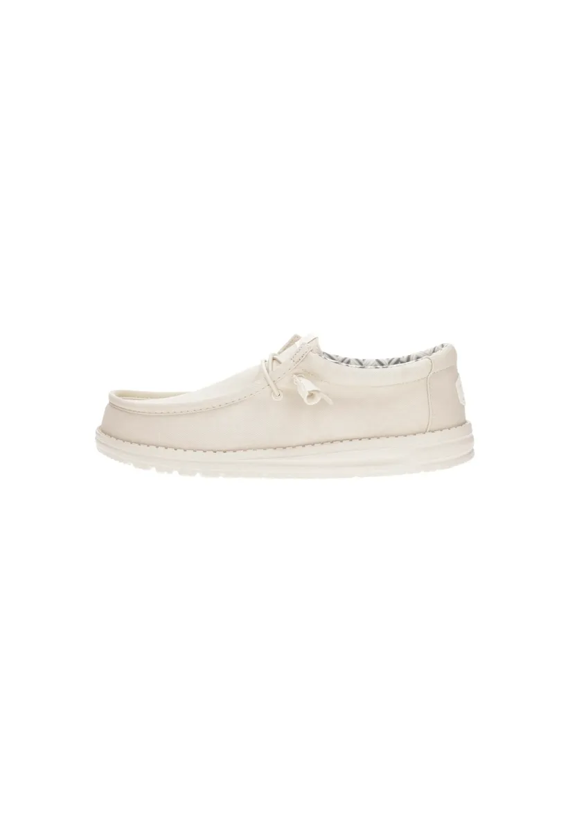 Wally Stretch Canvas - Slip-On Schuhe - Sportlicher Schnürer - stone