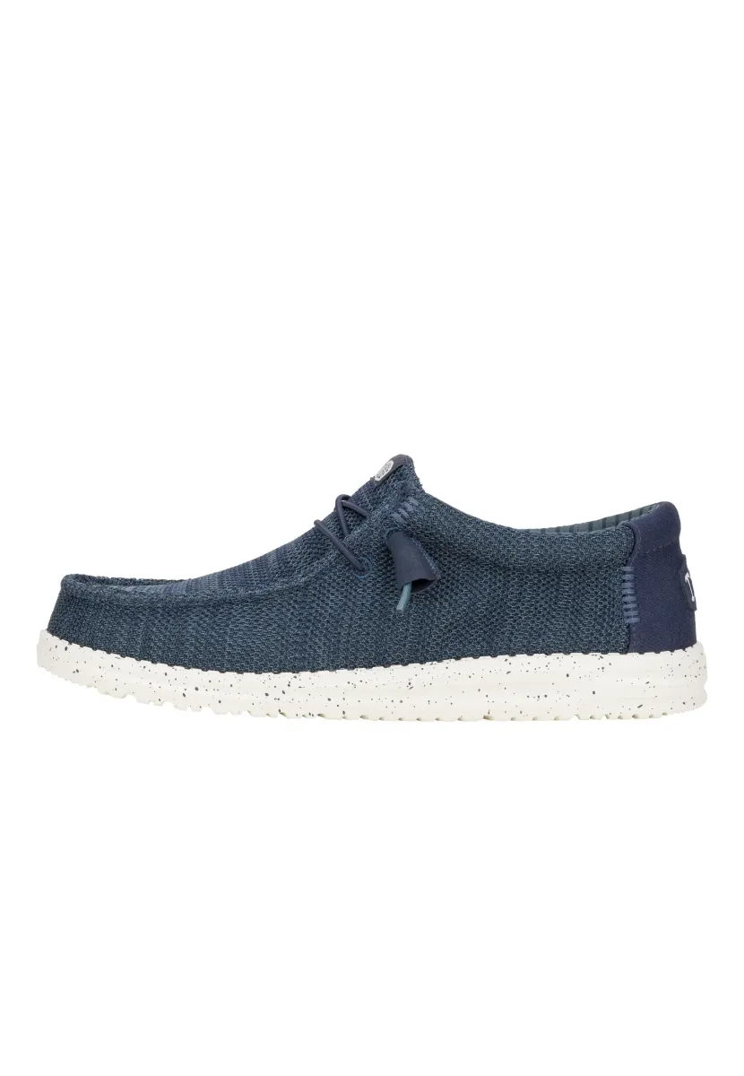 Wally Stretch Sox - Slip-On Schuhe - Sportlicher Schnürer - navy