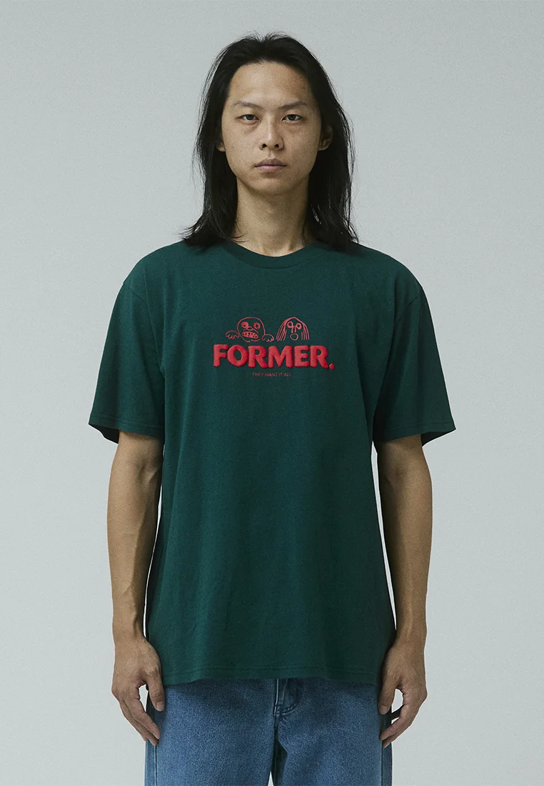 WANT IT ALL - T-Shirt print - petrol