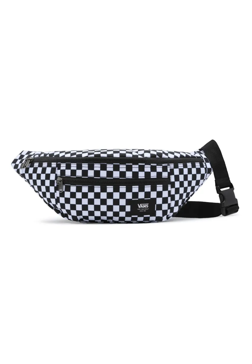 WARD CROSS BODY BAG - Gürteltasche - black/white check