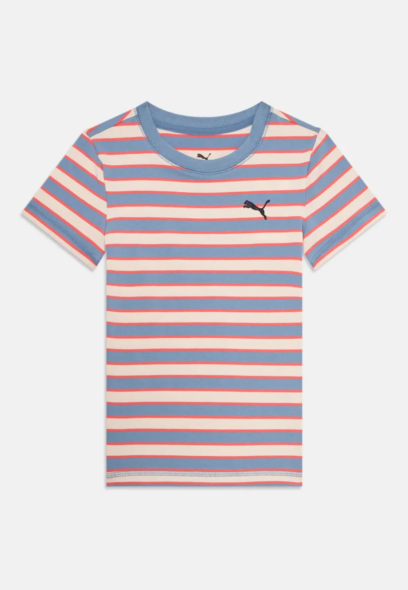 WARDROBE GO TOGETHER STRIPED TEE UNISEX - T-Shirt print - cool blue