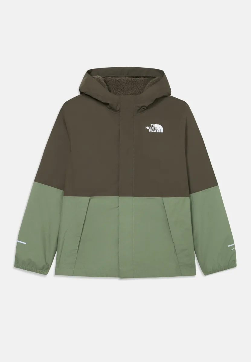 WARM ANTORA RAIN JACKET UNISEX - Outdoorjacke - taupe/green