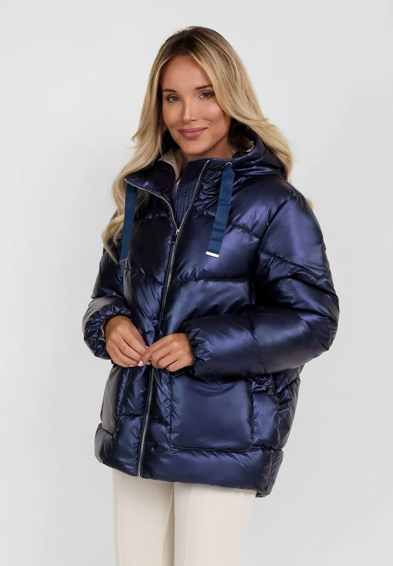 WARM QUILTED - Winterjacke - dark blue