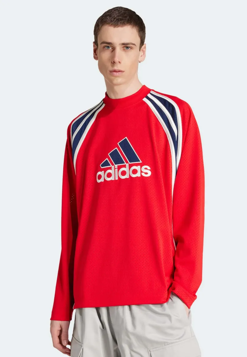 WARM-UP LONG-SLEEVE - Langarmshirt - better scarlet