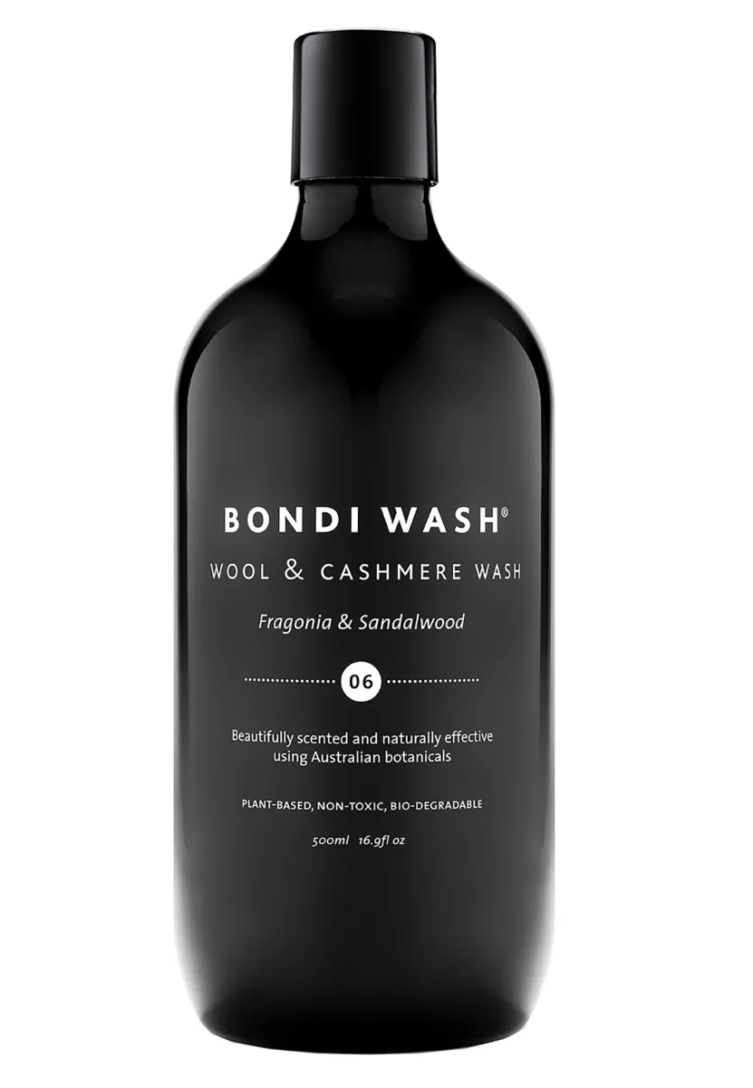 WASCHMITTEL WOOL & CASHMERE WASH FRAGONIA & SANDALWOOD - Reinigungsöl - transparent